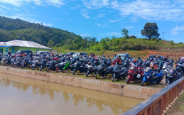 Riding 200 Bikers Maxi Nikmati Suasana Tapanuli