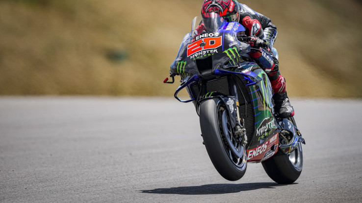Hasil MotoGP Portugal 2021: Quartararo Menang, Kado Indah Jelang Ultah