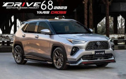 Mau Tampilan Toyota Yaris Cross Anti Mainstream? Body Kit Drive 68 Siap Rombak