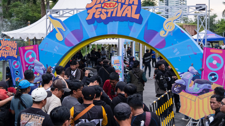 Yamaha Rev Festival 2025 dan Perayaan 1 Dekade MAXi Yamaha Meriah di Senayan Park