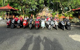 Uji Pelumas Berkualitas, Motul Scooter Series Diuji Ratusan Km Bali-Lombok