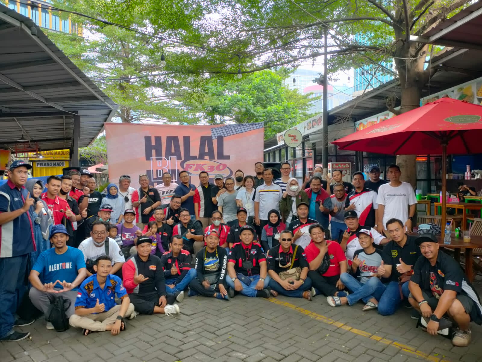 Sambut Lebaran, Komunitas FK30 Gelar Halal Bihalal 