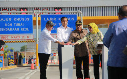 Resmikan Tol Gempol-Pasuruan Seksi 2, Ini Harapan Jokowi