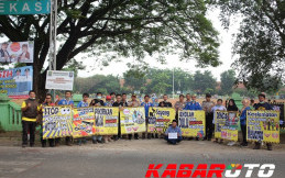 NMAX Riders Bekasi Lakukan Aksi Cegah Anak di Bawah Umur Berkendara 