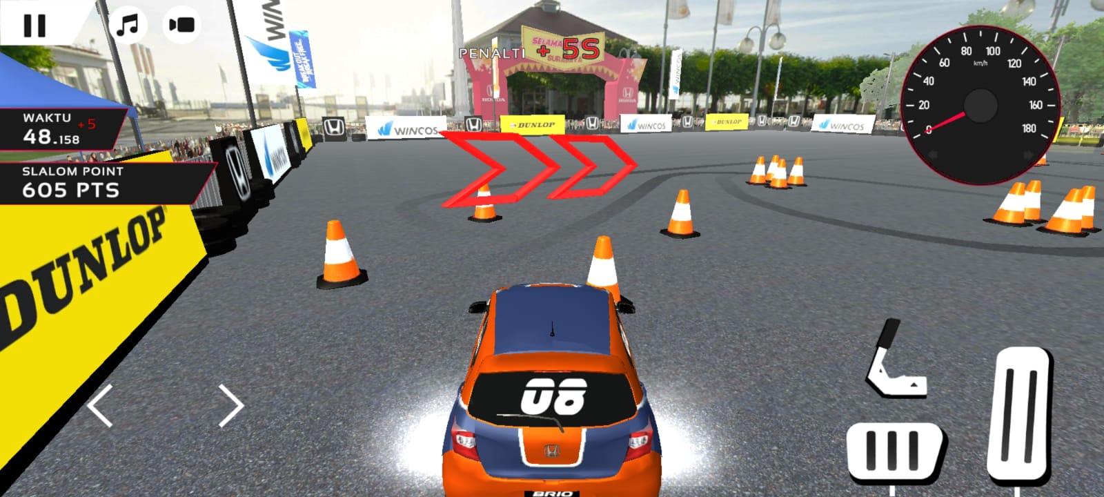 Brio Virtual Drift Challenge Rambah Kota Surabaya