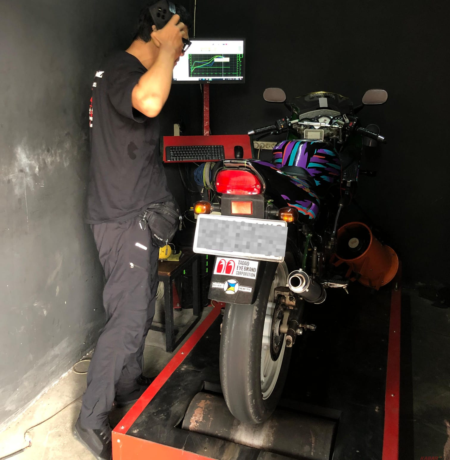 Pengapian dan Knalpot Optimal Kunci Kenaikan Tenaga di Dyno Test