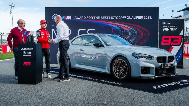Marc Marquez Berprestasi di Kualifikasi MotoGP 2025, Raih BMW M2 CS