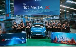 Produksi Neta X Pertama di Indonesia Dilakukan di Pabrik Handal Motor