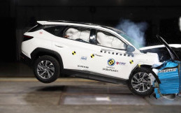 Jalani Uji Tabrak, Hyundai Tucson Raih Bintang Lima dari Bharat NCAP