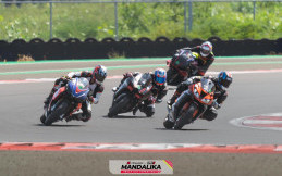 60 Bikers Aprilia Gelar Touring dan Track Day di Mandalika