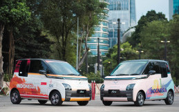 Inspirasi Livery Khusus Wuling Air ev Yang Bertugas di KTT G20