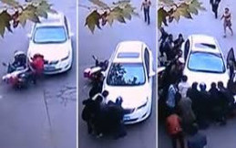 Dua Kali Masuk Kolong Mobil, Balita Ini Selamat