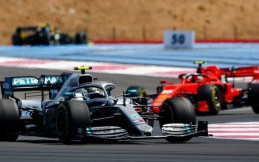 Hasil F1 GP Prancis 2019 - Duo Mercedes Hamilton dan Bottas Berhasil Naik Podium