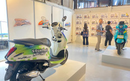 Ketika Yamaha Grand Filano Hybrid Bertemu dengan Karya Seni