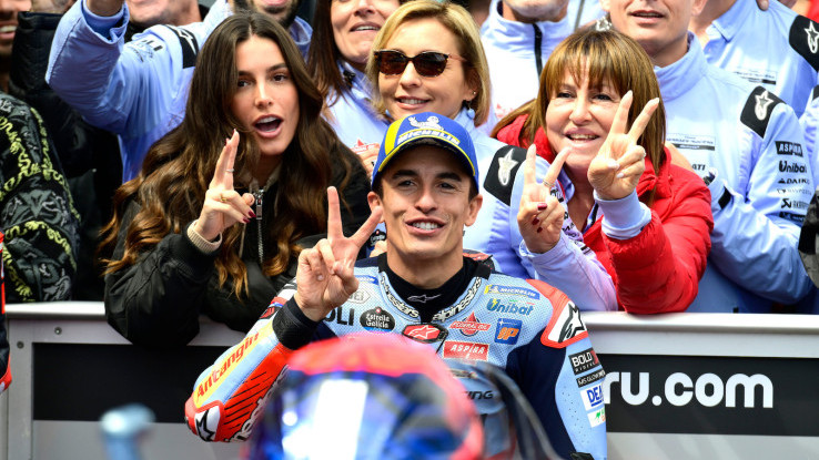 Marc Marquez Podium Dua di Sprint Race MotoGP Australia