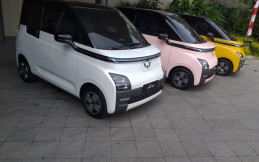 First Drive - Jajal Singkat Wuling Air ev di Kawasan GIIAS 2022 BSD City