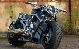 Modifikasi Motor Harley Davidson V-Rod