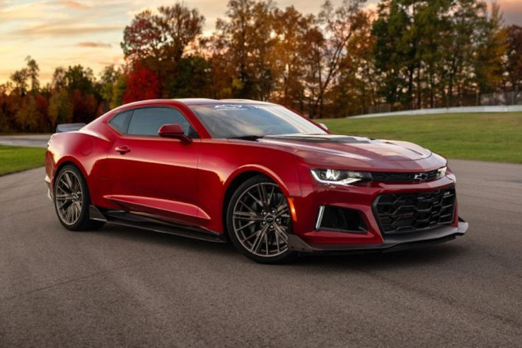 Aksesori Baru Chevrolet Camaro ZL1 Pendukung Track Day
