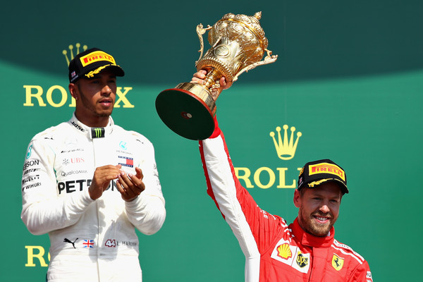 Hasil F1 GP Inggris 2018: Vettel Raih Kemenangan di Kandang Hamilton