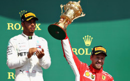 Hasil F1 GP Inggris 2018: Vettel Raih Kemenangan di Kandang Hamilton