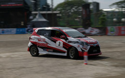 Toyota Team Indonesia Raih Juara Pertama di Kejurnas Gymkhana 2018