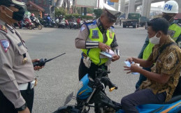 1.358 Pelanggar Ditilang Hingga Tiga Hari Operasi Patuh Jaya 2023, Belum Ada yang 'Ngeyel'