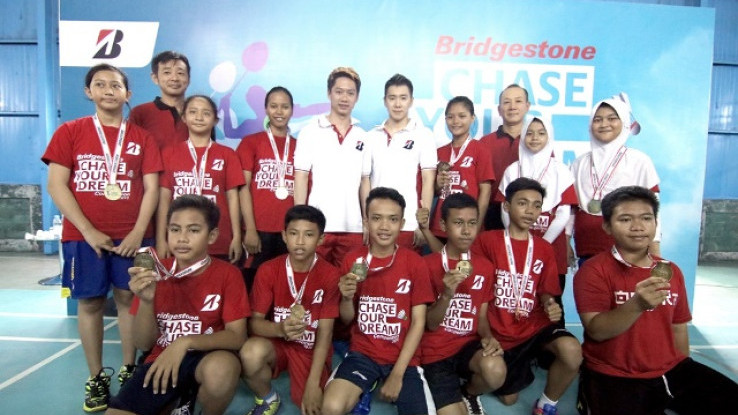 Bridgestone Gelar Turnamen Bulutangkis Untuk Pelajar SMP