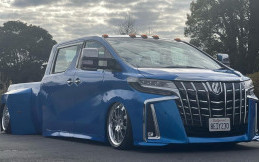 Begini Tampilan Toyota Alphard Double Cabin Karya Mahasiswa Jepang