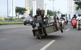 Petinggi Vespa World Club Kaget Lihat Vespa Ekstrem di Indonesia