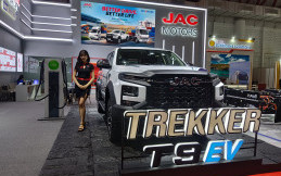 JAC Trekker T9 EV, Double Cabin Listrik 4x4 Siap Taklukkan Medan Tambang
