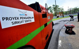 Pertamina Aspal Sirkuit Sentul