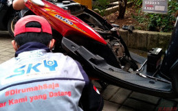 Servis Kunjung Yamaha ke Rumah Konsumen di Cikarang Cukup Diminati 