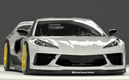 Semakin Galak, Chevrolet Corvette C8 Kena Tangan Dingin Rocket Bunny Pandem