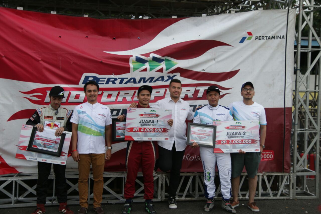 Amandio Jadi Jawara Di Pertamax Motorsport Drifting Championship 2016