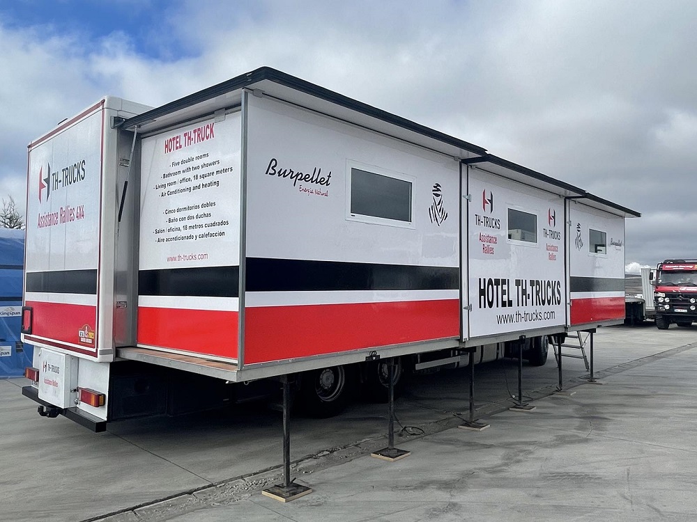 Penting untuk Istirahat Pembalap, TH Trucks Team Bawa Hotel Berjalan di Rally Dakar 2026