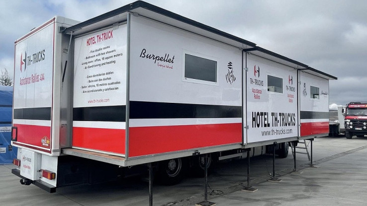 Penting untuk Istirahat Pembalap, TH Trucks Team Bawa Hotel Berjalan di Rally Dakar 2026