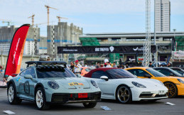 627 Mobil Porsche dari Komunitas Lintas Generasi Berkumpul di Acara Das Treffen