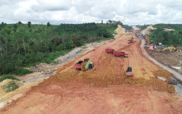 Jalan Tol Balikpapan-Samarinda Ditargetkan Rampung Akhir 2018
