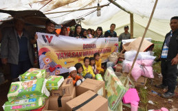 Yayasan Wahana Artha Beri Bantuan ke Korban Gempa Cianjur