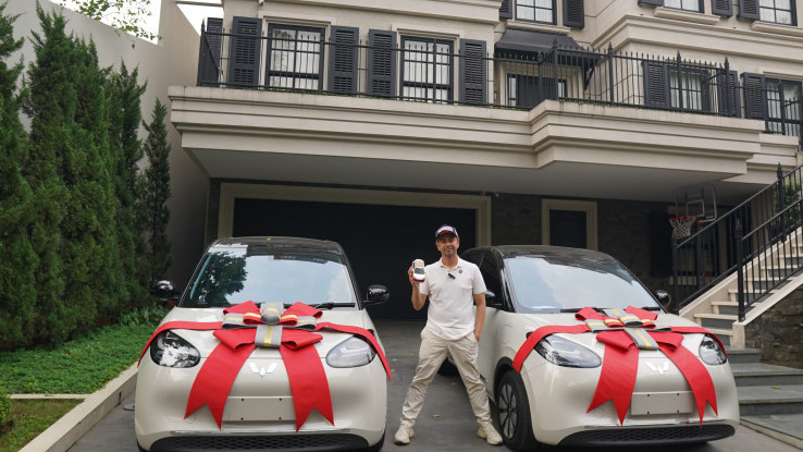 Modifikasi Wuling Binguo EV Milik Raffi Ahmad Bakal di Give Away