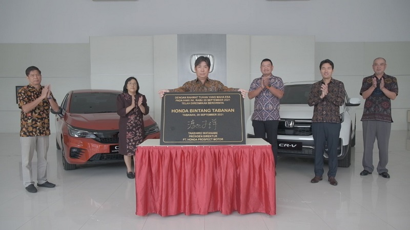 Perluas Jaringan, Honda Resmikan Diler ke-156 di Bali
