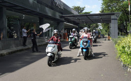 Begini Keseruan Komunitas Jurnalis Otomotif Wanita Otoladies Motoran