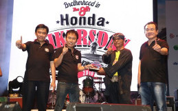 Puluhan Ribu Bikers Padati Sewindu Honda Bikers Day 2016