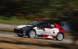 Ryan Nirwan dan Adi Indiarto Kuasai Podium Kejurnas Sprint Rally Bandung 2023