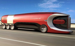 Kerennya Konsep Bugatti Hypertruck