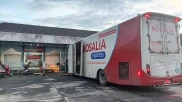 Bus Rosalia Indah Disulap Jadi Pengangkut Paket Logistik