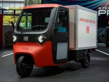 Fiat Tris, Armada Roda Tiga Canggih yang Sanggup Angkut Beban Ratusan Kilo