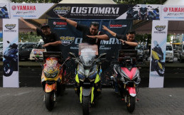 Lexi Muncul di Kontes Modifikasi CustoMAXI Yamaha