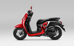 New Honda Scoopy Diberi Warna dan Striping Baru, Lebih Fashionable