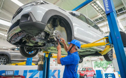 Menyambut Lebaran 2025, Teknisi Suzuki Gunakan Seragam Baru